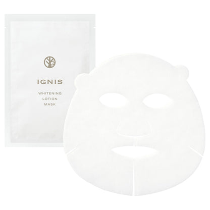 IGNIS Whitening Lotion Mask (6 Sheets), 17ml × 6 (Herbal Fresh)