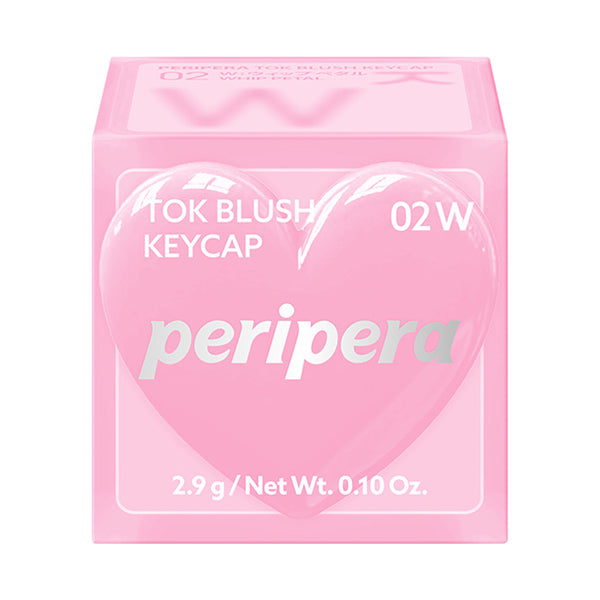 PERIPERA Tock Blush Keycap (02 W: Whip Petal), 2.9g