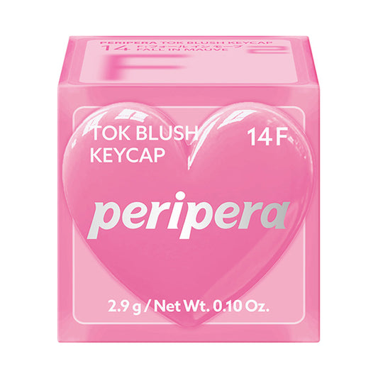 PERIPERA Tock Blush Keycap (14 F: Fall In Mauve), 2.9g