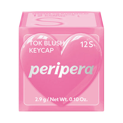 PERIPERA Tock Blush Keycap (12 S: Sugar Veil), 2.9g