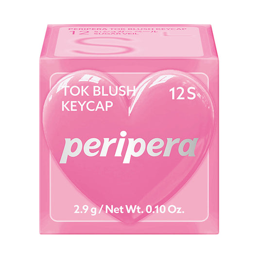 PERIPERA Tock Blush Keycap (12 S: Sugar Veil), 2.9g