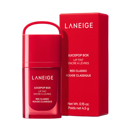 LANEIGE Juice Pop Box Lip Tint (Red Classic), 4.5g