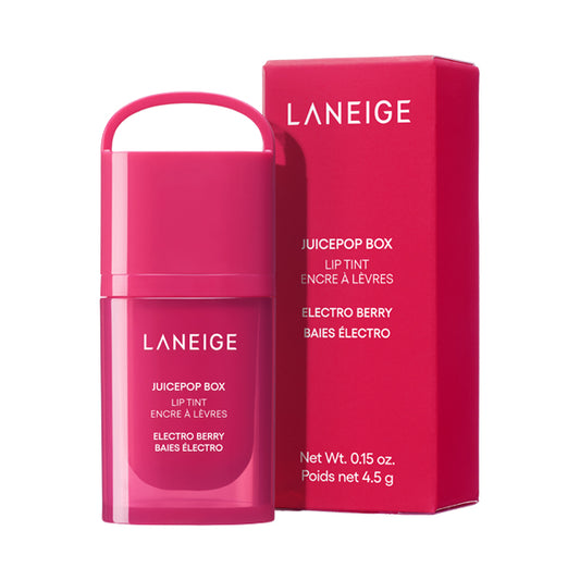 LANEIGE Juice Pop Box Lip Tint (Electro Berry), 4.5g