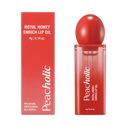 Peacholic Royal Honey Enrich Lip Oil, 4g