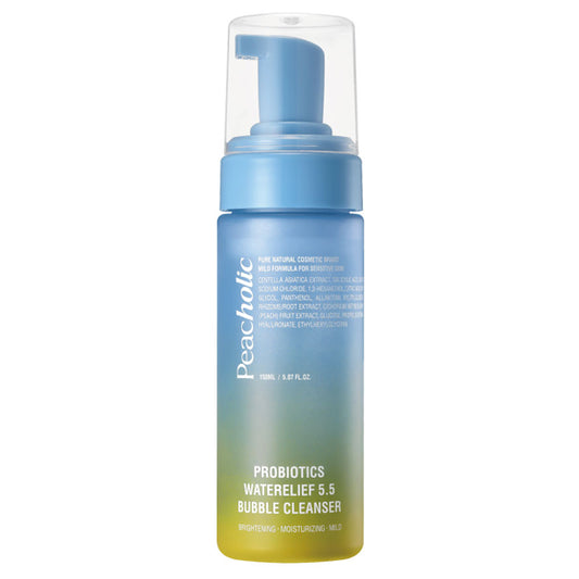 Peacholic Probiotics Water Leaf 5.5 Bubble Cleanser, 150ml