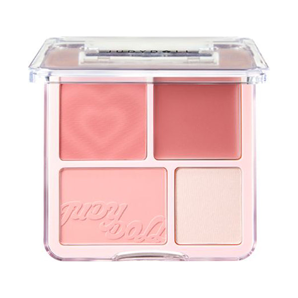 JUDYDOLL Wagamama Cheek Highlighter (02 Ama-gao Peach), 9g