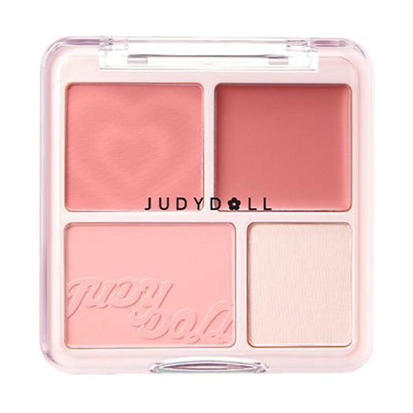 JUDYDOLL Wagamama Cheek Highlighter (02 Ama-gao Peach), 9g