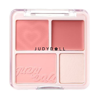 JUDYDOLL Wagamama Cheek Highlighter (02 Ama-gao Peach), 9g