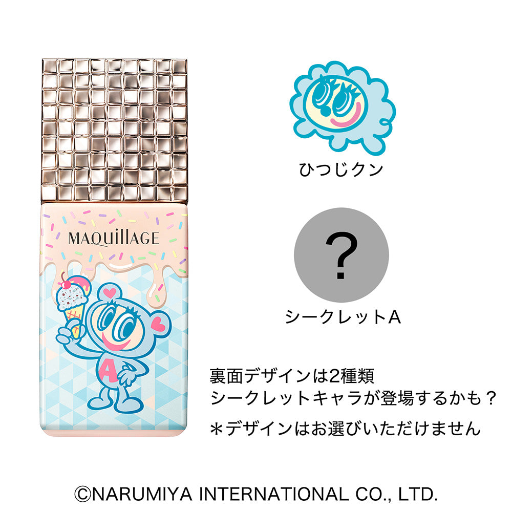 MAQuillAGE Dramatic Skin Sensor Base NEO Cool Narumiya Characters Limited Edition SPF50+ PA++++, 25ml (Nude Beige)