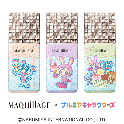 MAQuillAGE Dramatic Skin Sensor Base NEO Cool Narumiya Characters Collaboration SPF50 (Nudy Beige), 25ml