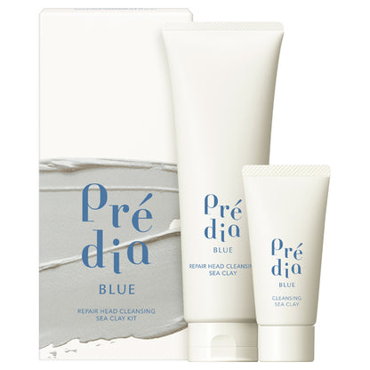Prédia BLUE Repair Head Cleanse Clay Kit, 250g+50g