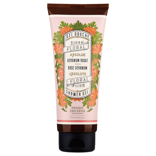 PANIER DES SENS Absolute Shower Gel Rose Geranium, 200ml