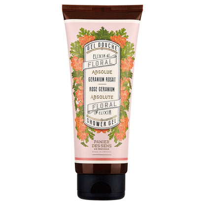 PANIER DES SENS Absolute Shower Gel Rose Geranium, 200ml