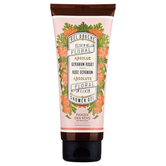 PANIER DES SENS Absolute Shower Gel Rose Geranium, 200ml