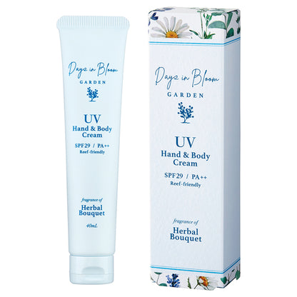 Days in Bloom Garden UV Hand & Body Cream SPF29 PA++ (Herbal Bouquet), 40ml