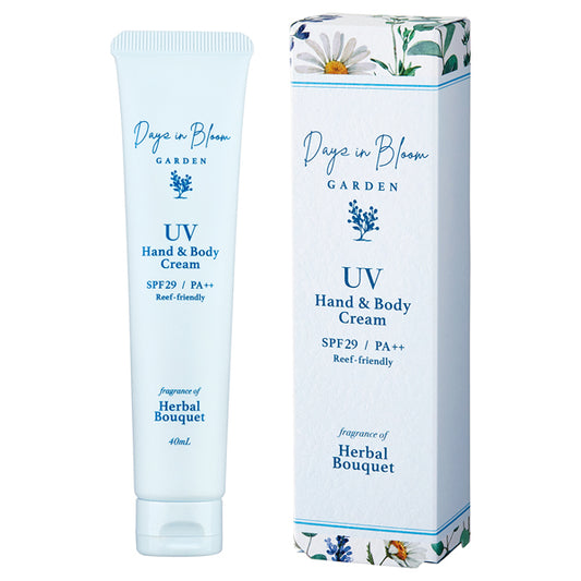 Days in Bloom Garden UV Hand & Body Cream SPF29 PA++ (Herbal Bouquet), 40ml