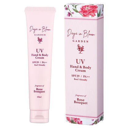 Days in Bloom Garden UV Hand & Body Cream SPF29 PA++ (Rose Bouquet), 40ml