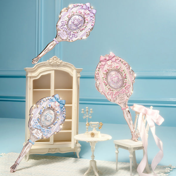 FlowerKnows Bunny Garden Tales Fleur Ribbon Mirror (Misty Blue)
