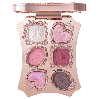 FlowerKnows Bunny Garden Tales Rococo Chiffon Eye Palette (03 Strawberry Bouquet)