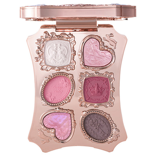 FlowerKnows Bunny Garden Tales Rococo Chiffon Eye Palette (03 Strawberry Bouquet)