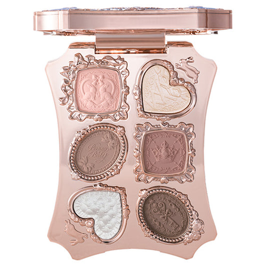 FlowerKnows Bunny Garden Tales Rococo Chiffon Eye Palette (01 Blossom Bunny)