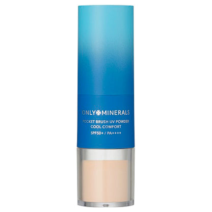 ONLY MINERALS Pocket Brush UV Powder Cool Comfort (EX01 Natural)