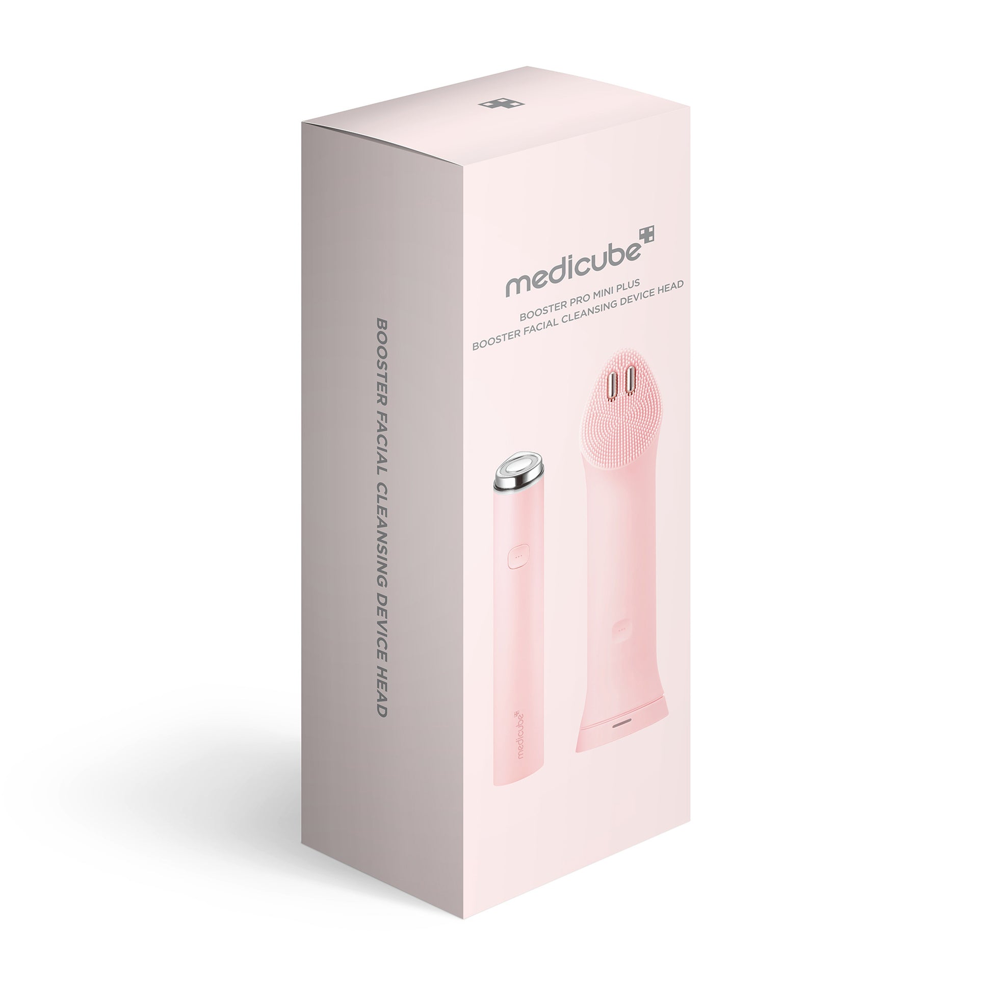 medicube AGE-R Booster Pro Mini Plus & Vibrating Cleanser Head (Pink)