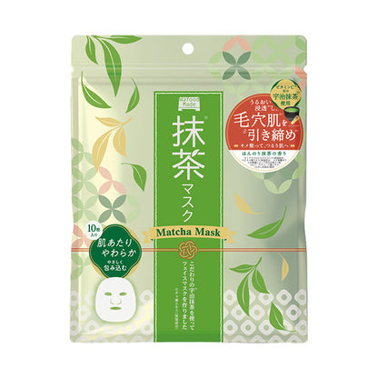 pdc Wafudomade Uji Matcha Mask N, 10 sheets