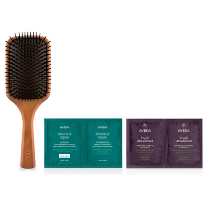 AVEDA Paddle Brush Set