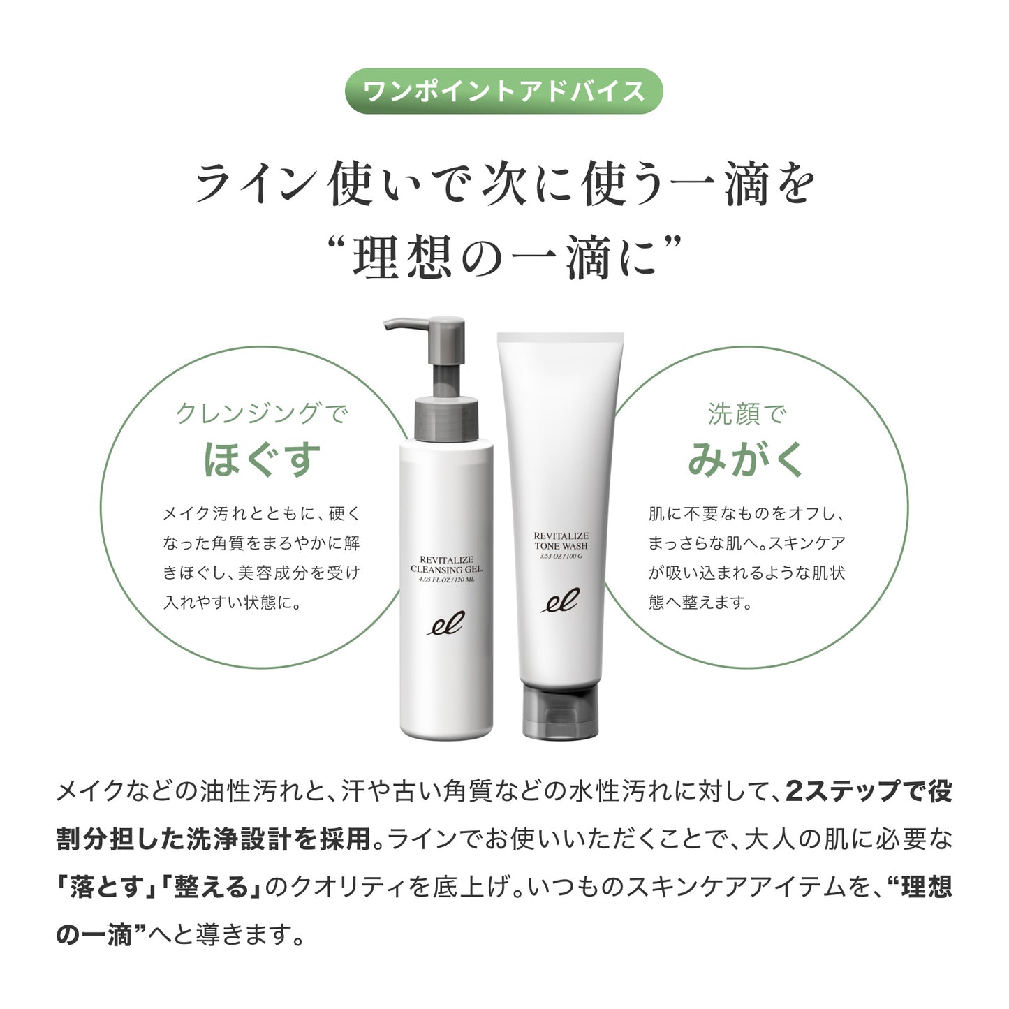 ELECTRON Revitalize Cleansing Gel, 120ml (Relaxing Herb)
