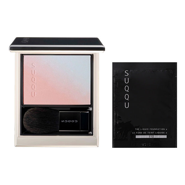 SUQQU Blurring Color Blush 08 Sukinagame (08 Sukinagame Innocent Coral x Light Blue)