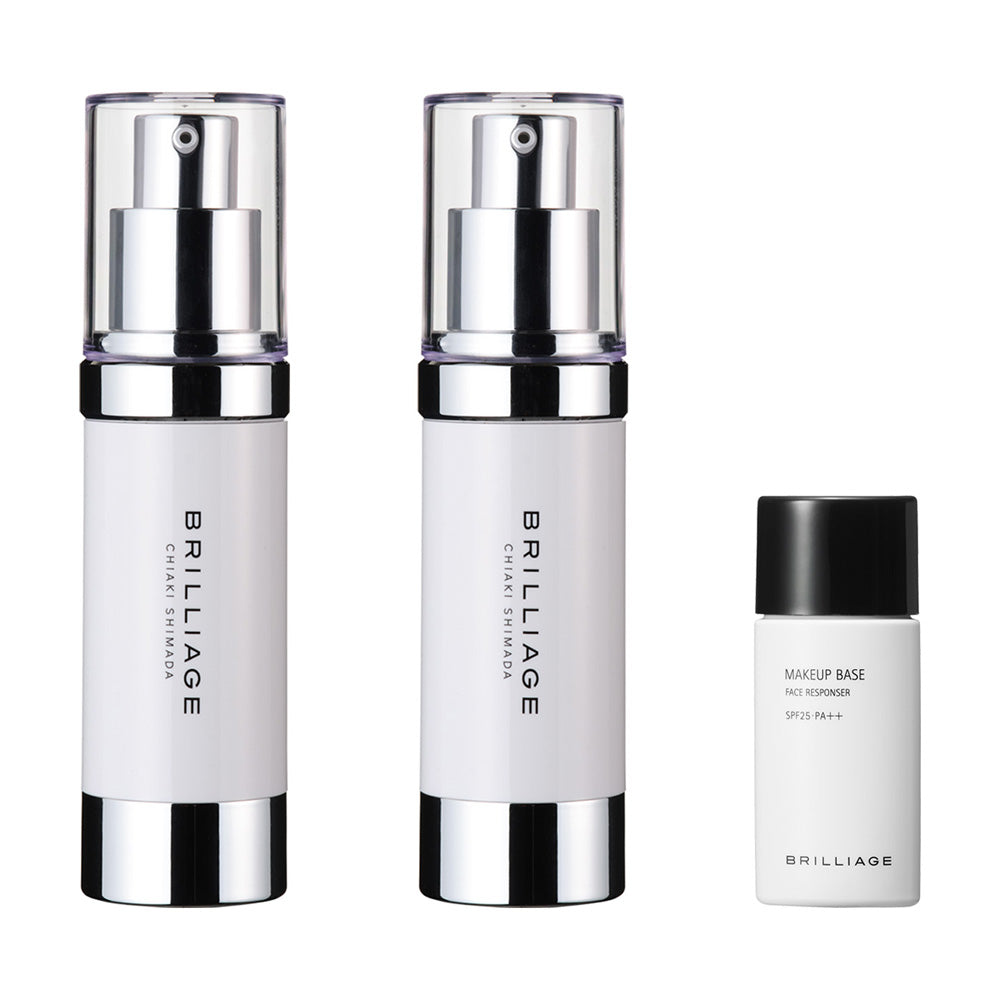 BRILLIAGE Skin Primer 2-Bottle Set, 30g