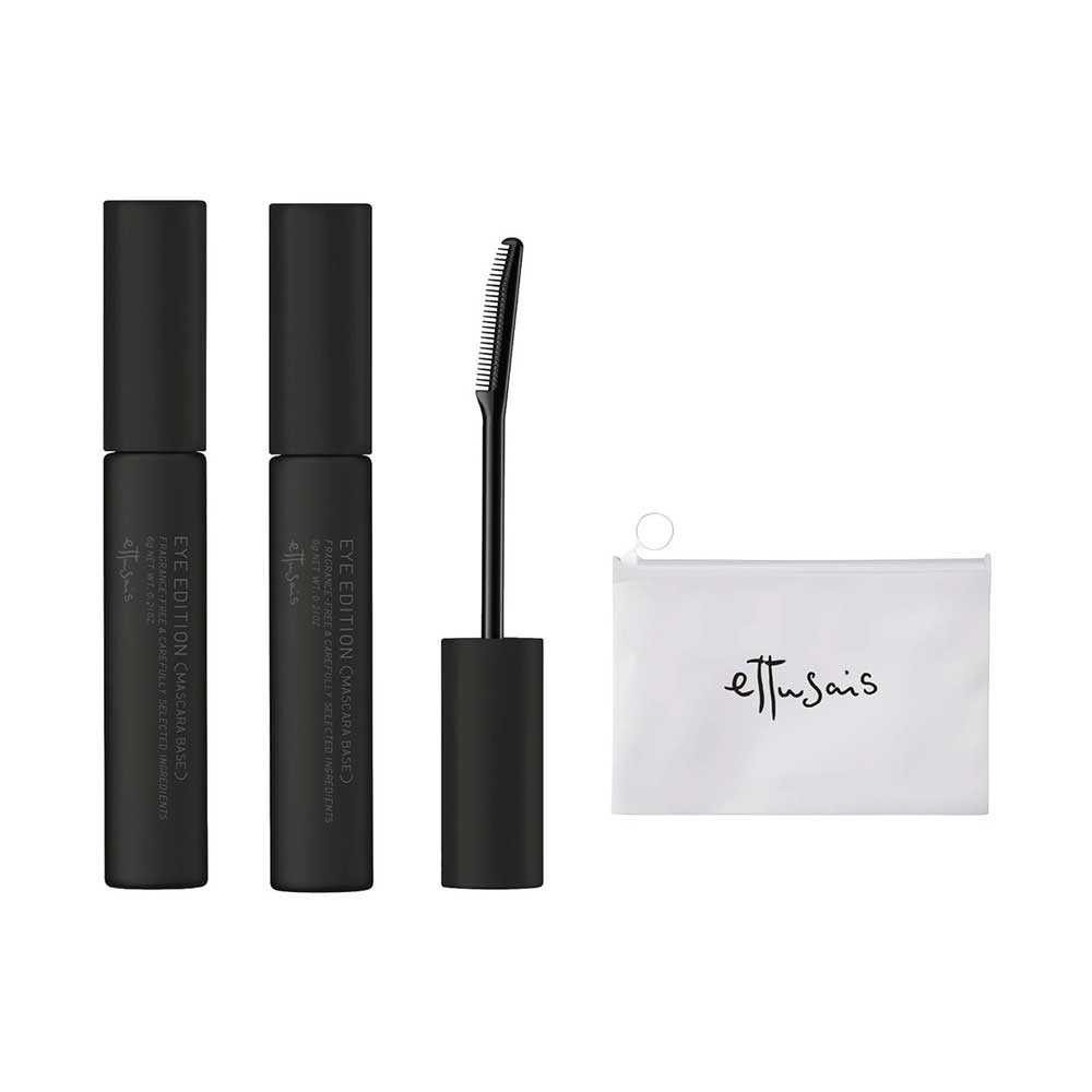 ETTUSAIS Mascara Base Set with Original EVA Clear Pouch