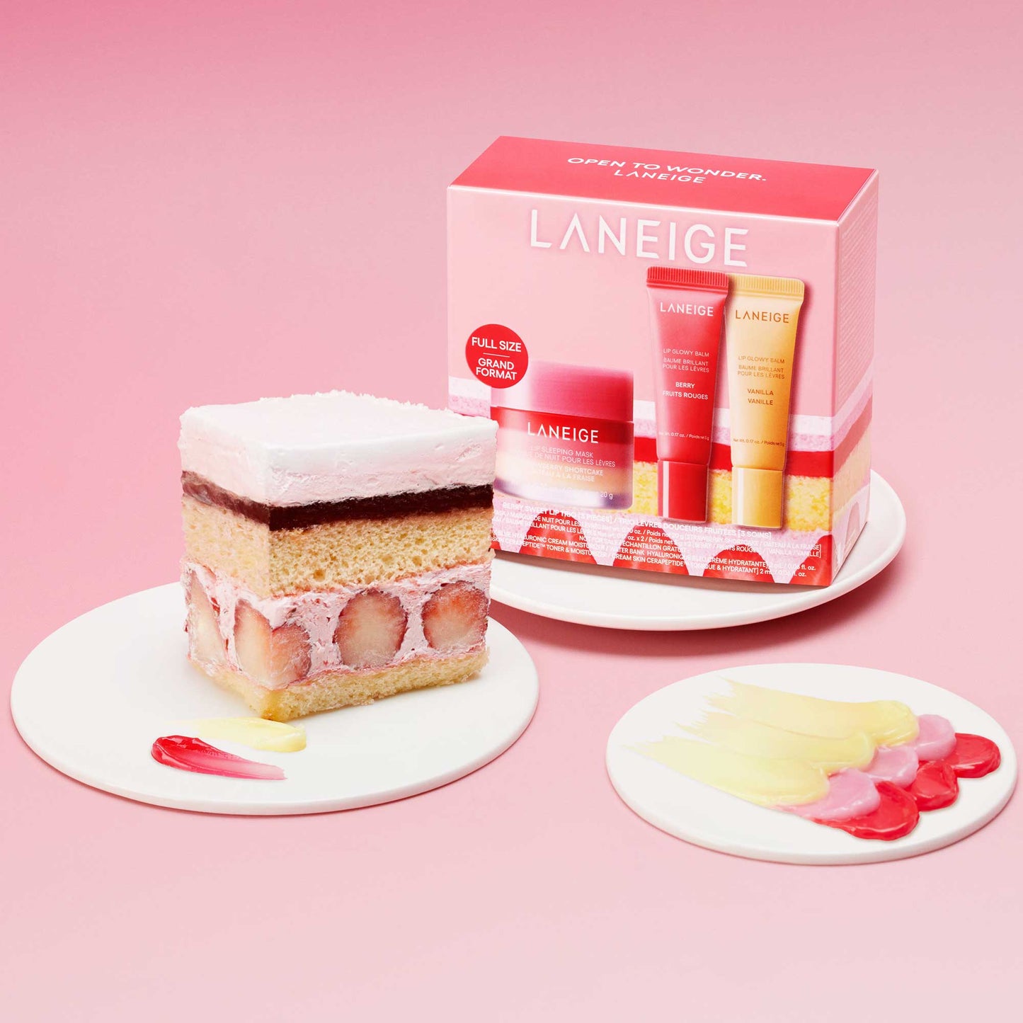 LANEIGE Berry Sweet Lip Trio Set, 20g, 5g, 5g