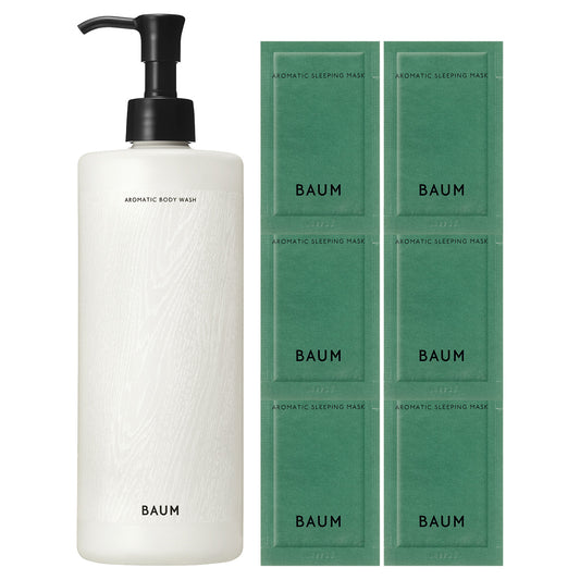 BAUM Body Wash Limited Set, 460ml (Forest Bathing)