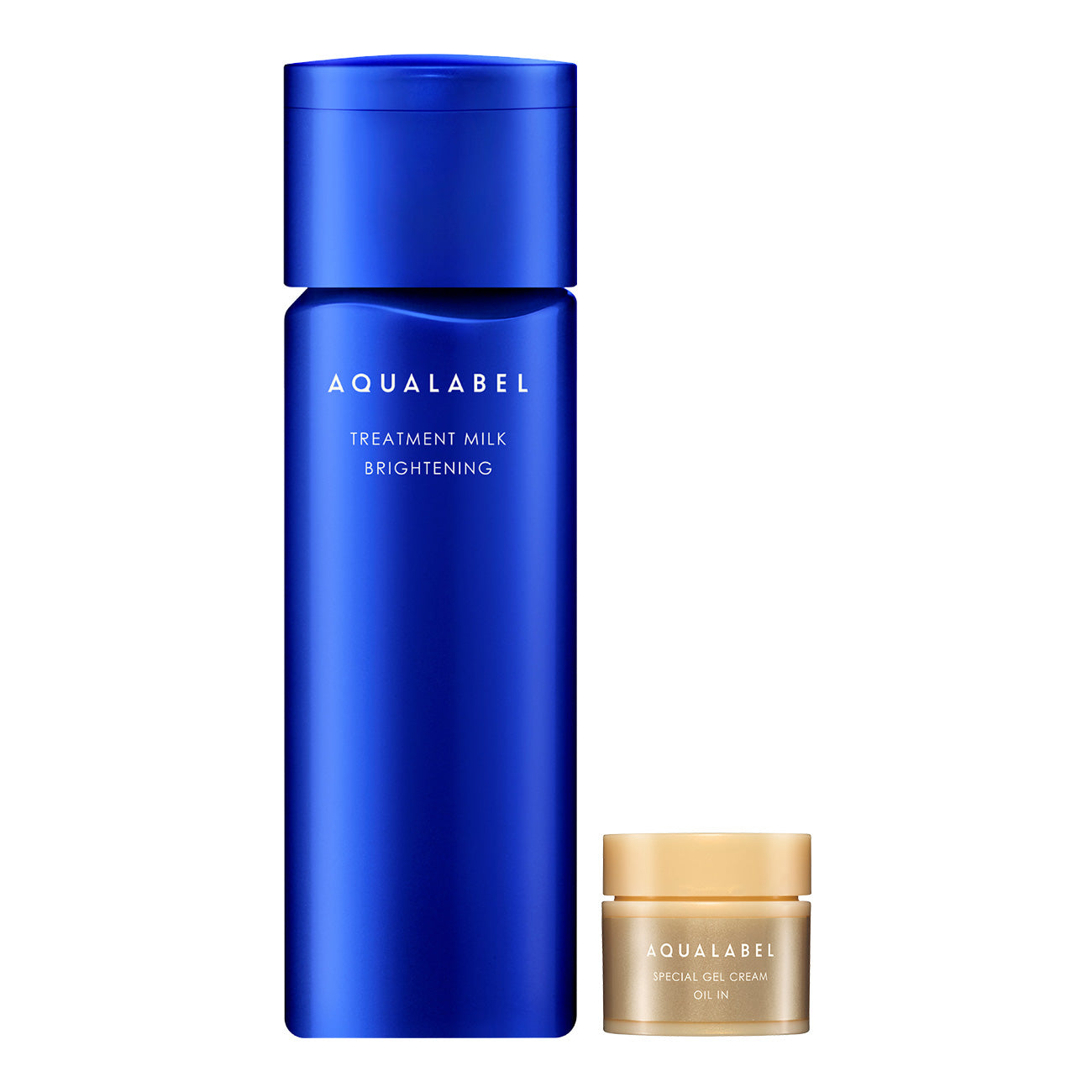 AQUALABEL Treatment Milk B Moist Limited Set, 130ml (Rose Aqua)
