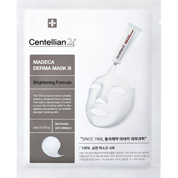 Centellian24 Madeca Derma Mask 3 Brightening Formula, 23ml
