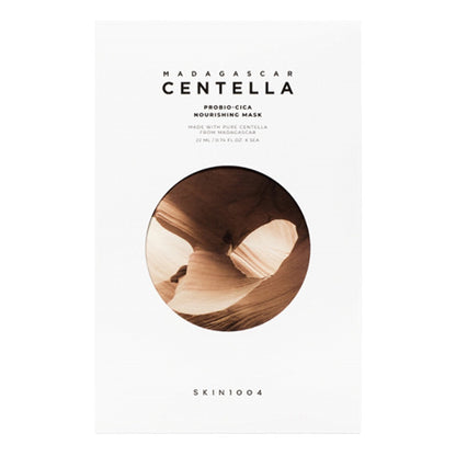 SKIN1004 Madagascar Centella Probiotic Cica Serum Mask, 22ml×5 sheets