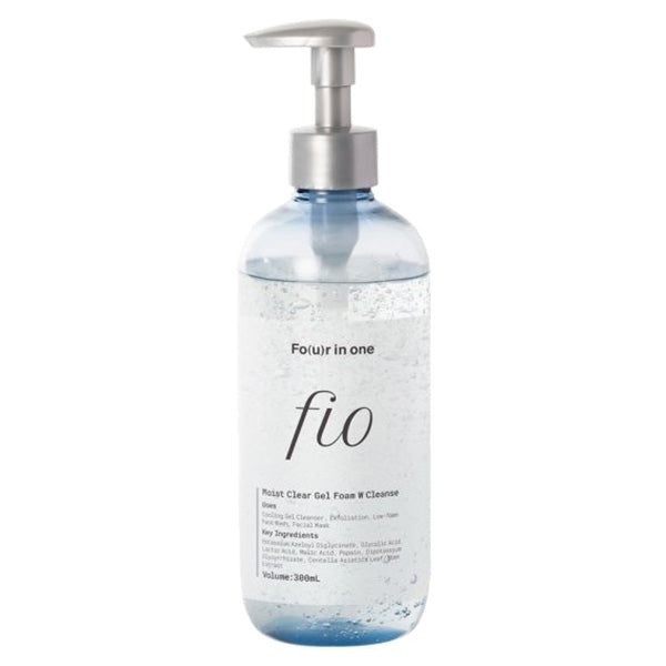 Fo(u)r in one Moist Clear Gel Foam Double Cleanse, 300ml