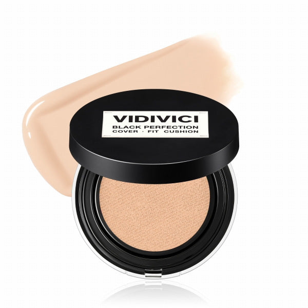 VIDIVICI Black Perfection Cover Fit Cushion, SPF40,, 21NW, 13g