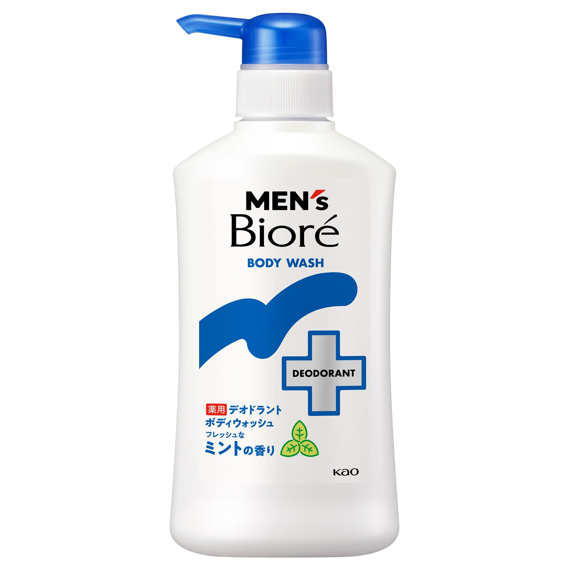 Biore Deodorant Body Wash (Fresh Mint), 420ml