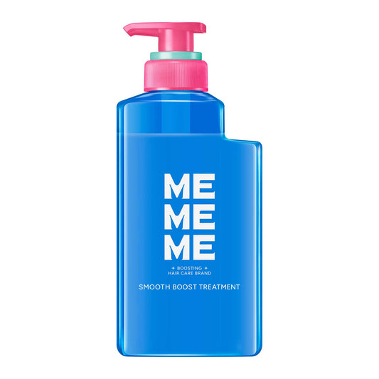 MEMEME Smooth Boost Treatment Pump (Rosé Sparkling × Amber), 400ml