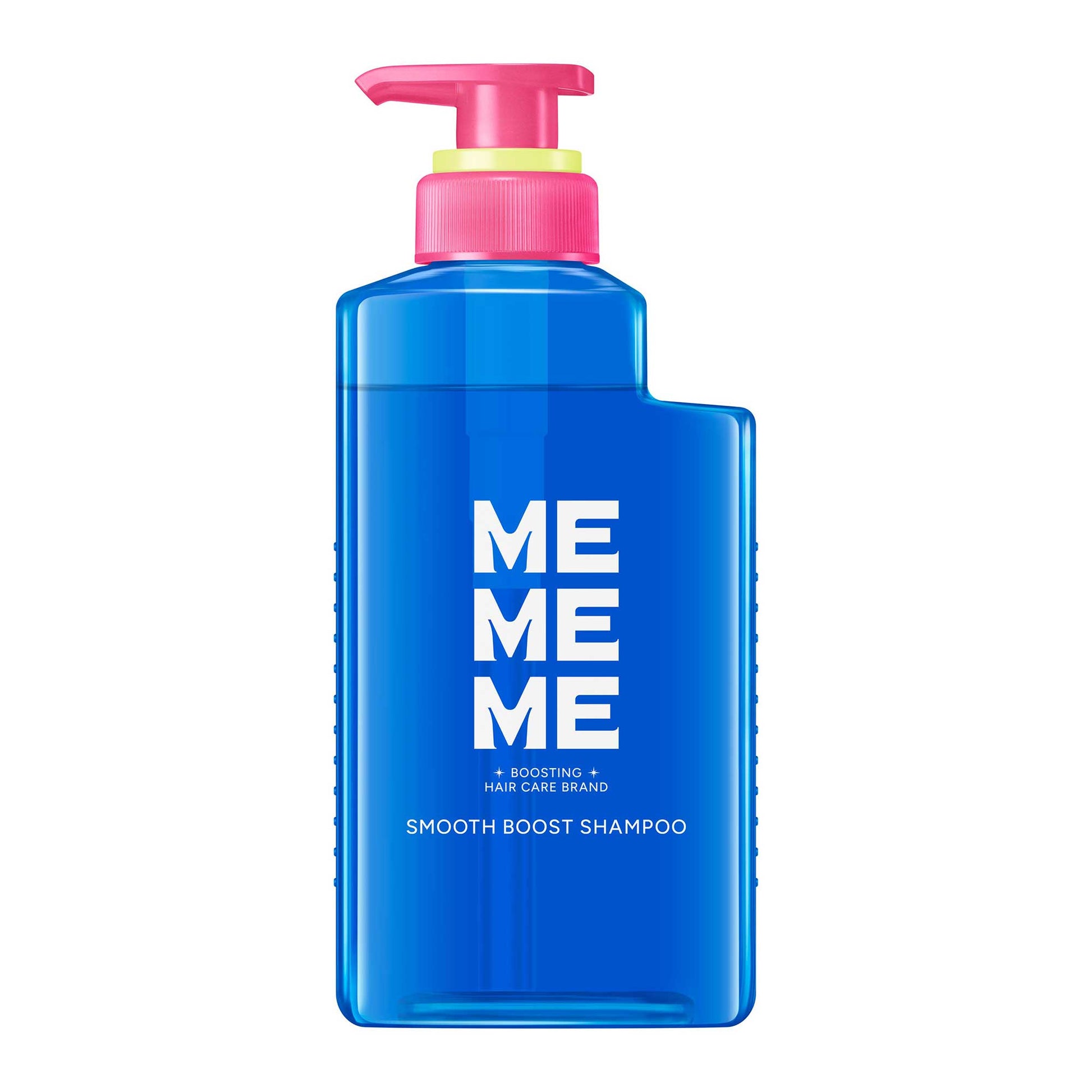 MEMEME Smooth Boost Shampoo Pump (Rosé Sparkling × Amber), 400ml