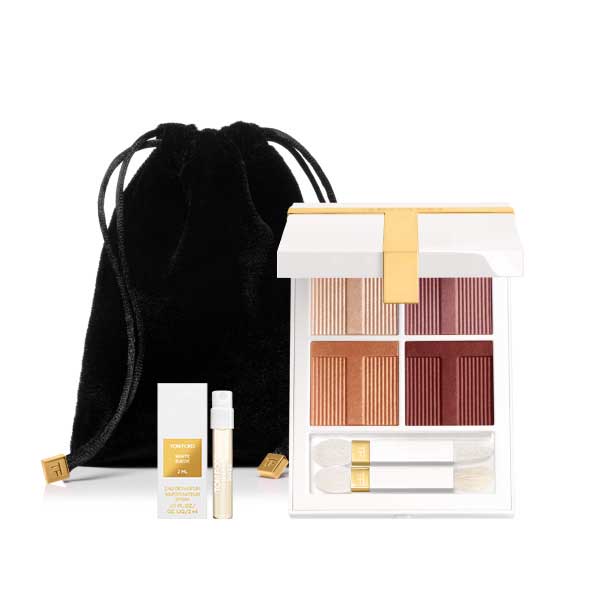 TOM FORD BEAUTY Soleil Eye Color Quad Lumiere 03 Moonlight Dip Special Set