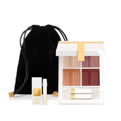 TOM FORD BEAUTY Soleil Eye Color Quad Lumiere 03 Moonlight Dip Special Set