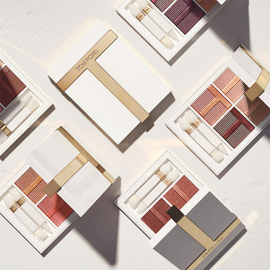 TOM FORD BEAUTY Soleil Eye Color Quad Lumiere 03 Moonlight Dip Special Set