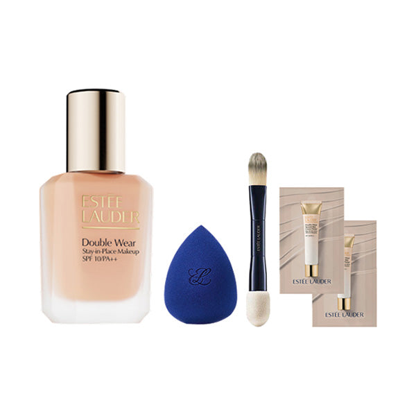 Estee Lauder Double Wear Stay-in-Place Makeup N (Ivory Nude) Special Set, 30ml