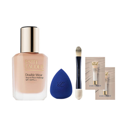 Estee Lauder Double Wear Stay-in-Place Makeup N (Cool Bone) Special Set, 30ml