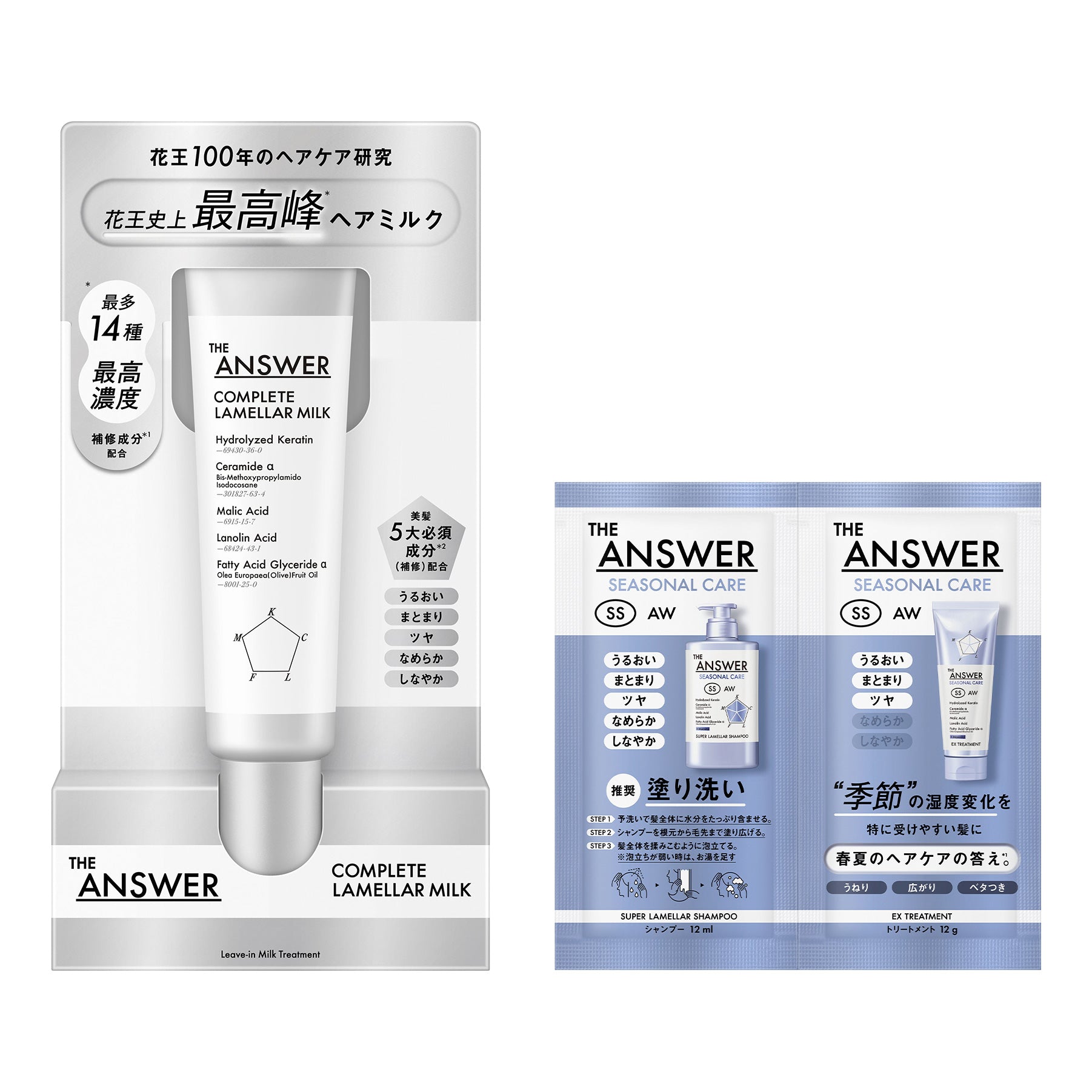 THE ANSWER Complete Lamella Milk Set, 70g