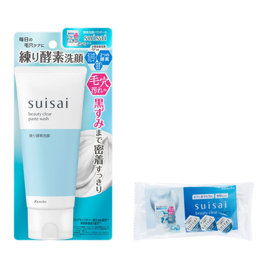 suisai Beauty Clear Paste Wash Set, 120g